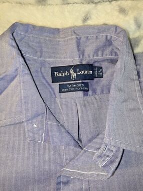 Ralph Lauren Men’s Light Purple Yarmouth Buttondown Shirt